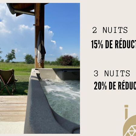 Dome Insolite Cedre Jacuzzi Et Petits Dejeuners Inclus Lagraulet-du-Gers Kültér fotó
