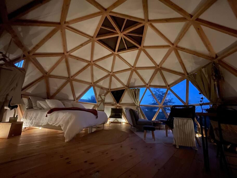 Dome Insolite Cedre Jacuzzi Et Petits Dejeuners Inclus Lagraulet-du-Gers Kültér fotó