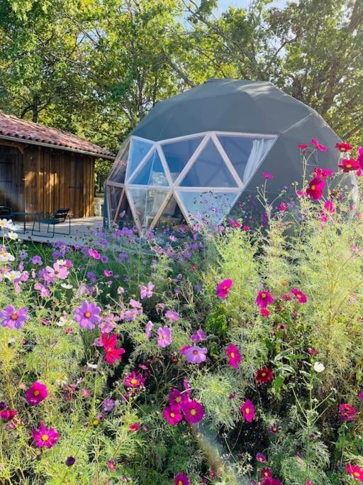 Dome Insolite Cedre Jacuzzi Et Petits Dejeuners Inclus Lagraulet-du-Gers Kültér fotó
