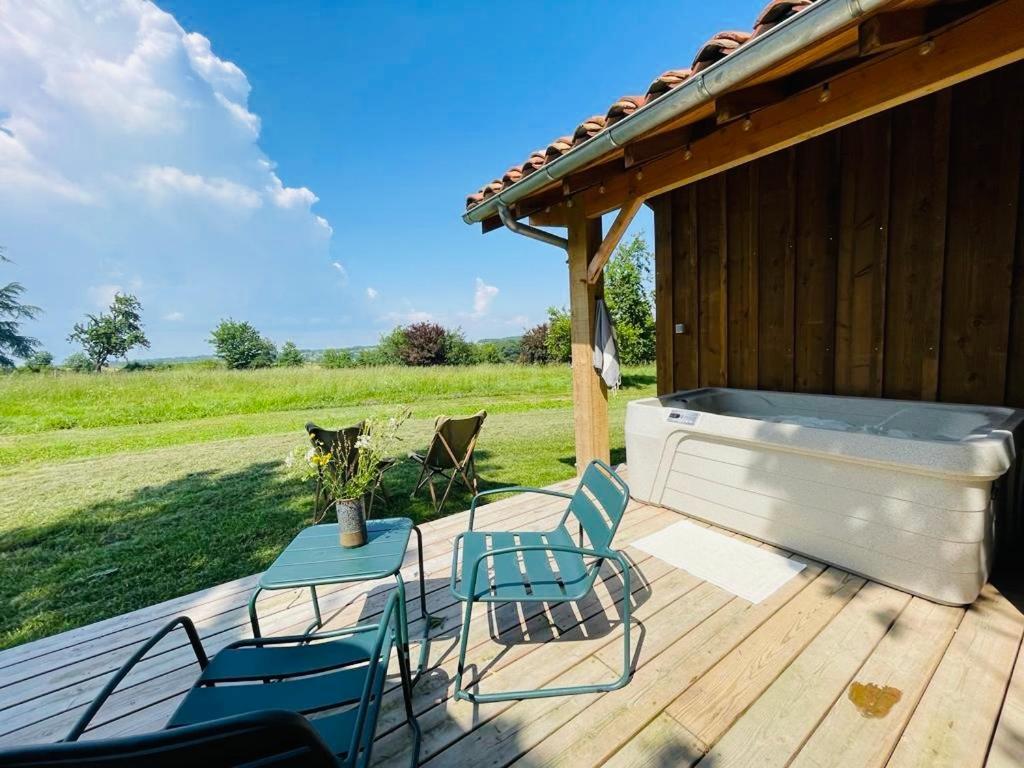 Dome Insolite Cedre Jacuzzi Et Petits Dejeuners Inclus Lagraulet-du-Gers Kültér fotó